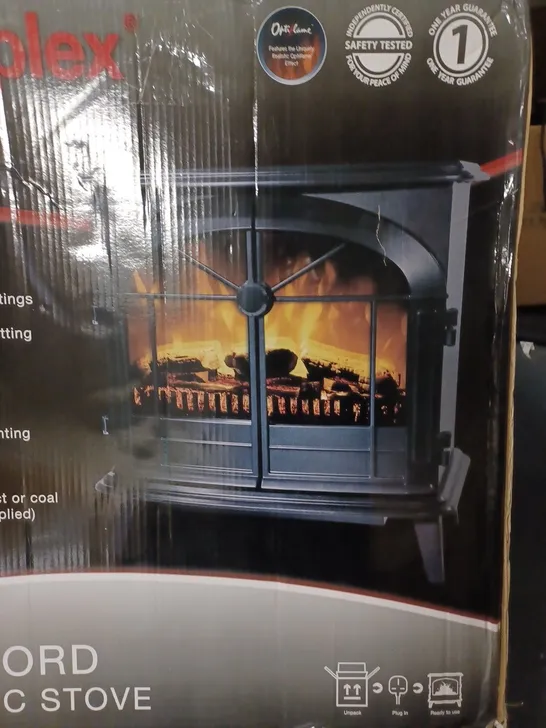 DIMPLEX LECKFORD ELECTRIC STOVE