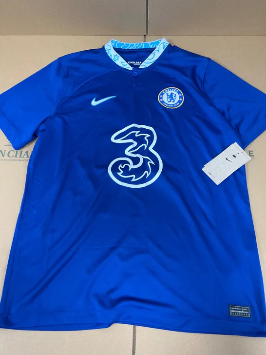 NIKE SIZE LARGE DRI FIT CHELSEA FC SHIRT 