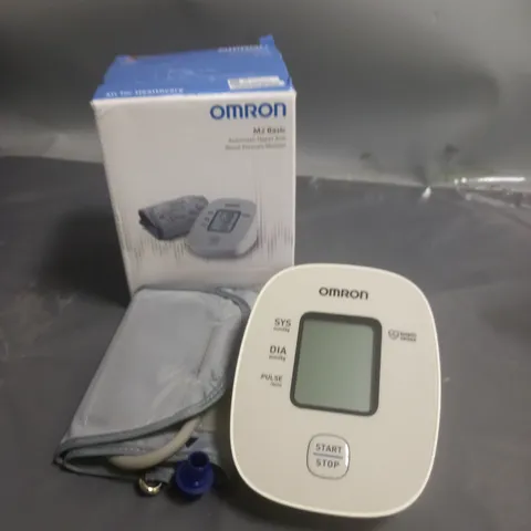 OMRON M2 BASIC AUTOMATIC UPPER ARM BLOOD PRESSURE MONITOR