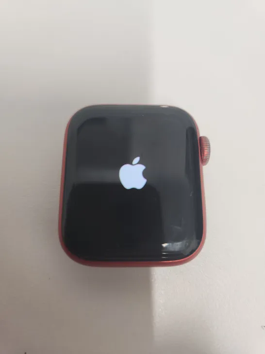 APPLE WATCH SERIES 6 40MM RED SMART WATCH - NO STAP