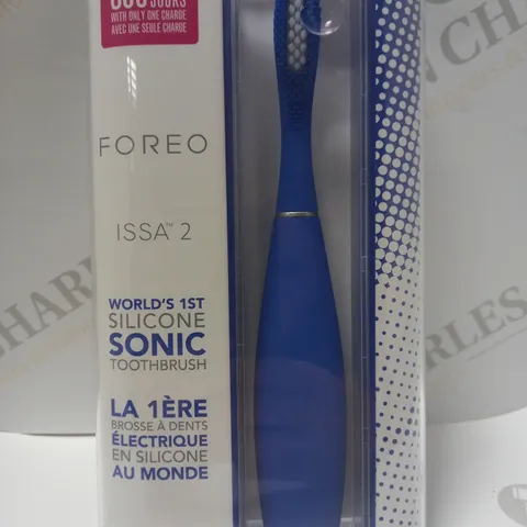 FOREO ISSA 2 ELECTRIC SONIC TOOTHBRUSH - COBALT BLUE