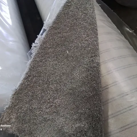 QUALITY ROLL OF SATINO ROYALE 3.5M L X 5M W LONDON FOG GREY CARPET