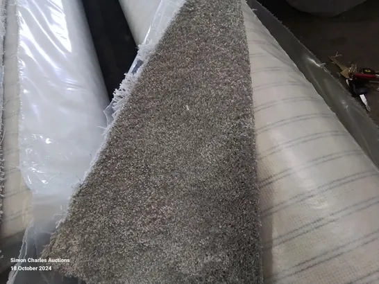 QUALITY ROLL OF SATINO ROYALE 3.5M L X 5M W LONDON FOG GREY CARPET