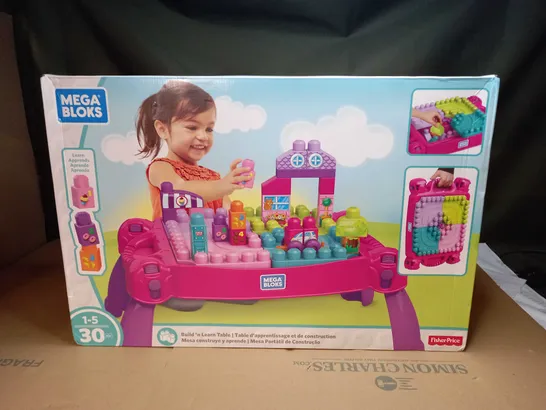 BOXED FISHER PRICE MEGA BLOKS 1-5 YEARS 