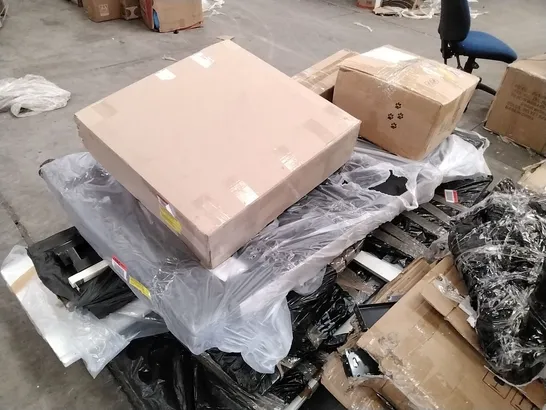 PALLET OF ASSORTED FURNITURE PARTS AND CONSUMER PRODUCTS 