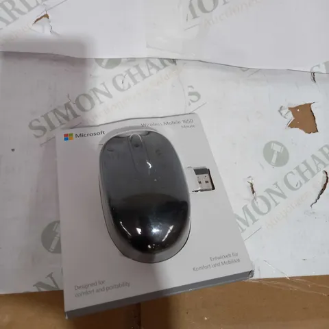 MICROSOFT 1850 WIRELESS MOUSE BLACK 