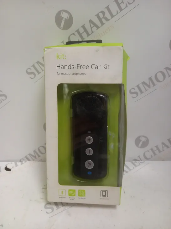 BOXED KIT: BLUETOOTH HANDS FREE CAR KIT	