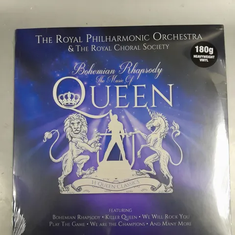 SEALED BOHEMIAN RHAPSODY THE MUSIC OF QUEEN ROYAL PHILHARMONIC ORCHESTRA VINYL 
