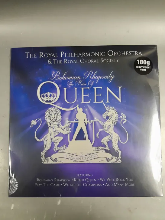 SEALED BOHEMIAN RHAPSODY THE MUSIC OF QUEEN ROYAL PHILHARMONIC ORCHESTRA VINYL 