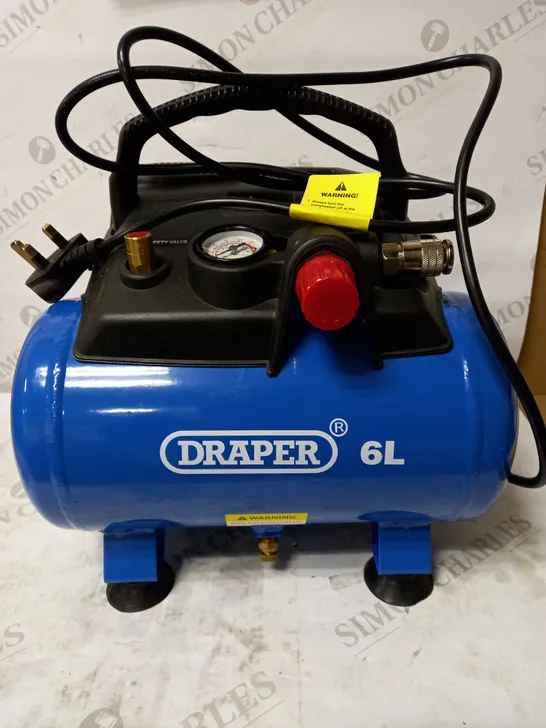 DRAPER 02115 6L OIL-FREE AIR COMPRESSOR