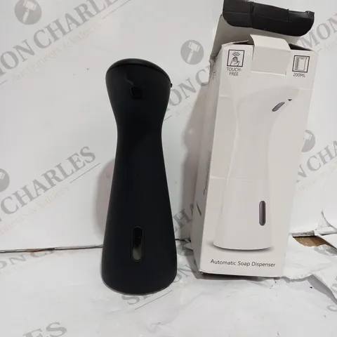 BOXED BLACK AUTOMATIC SOAP DISPENSER 