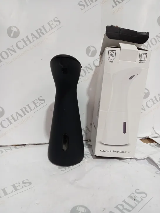 BOXED BLACK AUTOMATIC SOAP DISPENSER 