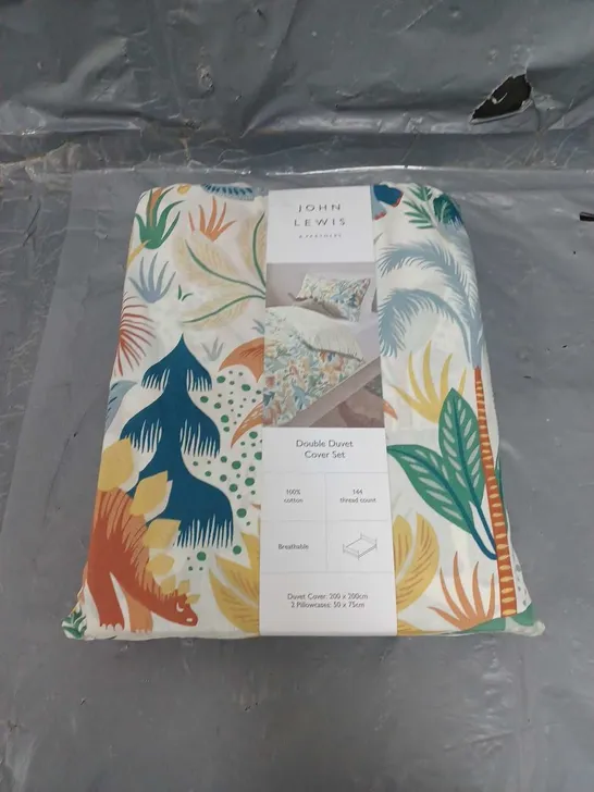 JOHN LEWIS DOUBLE DUVET COVER SET 