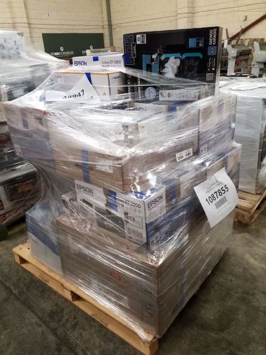 PALLET OF APPROXIMATELY 16 UNPROCESSED RAW RETURN HOUSEHOLD AND ELECTRICAL GOODS TO INCLUDE;