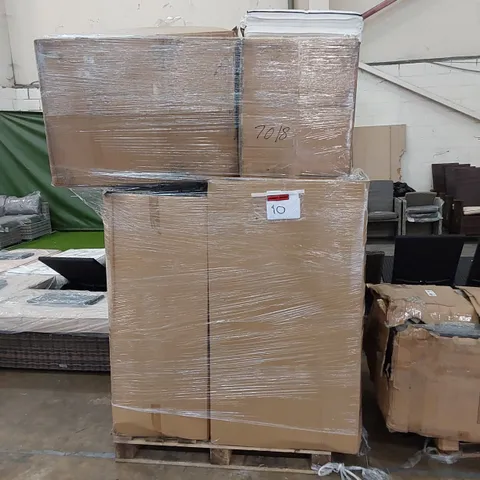 PALLET TO CONTAIN A LARGE QUANTITY OF SUNLOUNGER CUSHIONS 