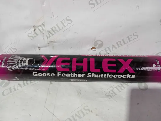 YEHLEX GOOSE FEATHER SHUTTLECOCKS