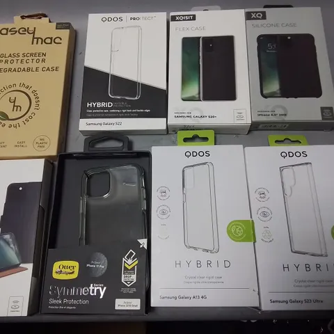LOT OF APPROXIMATELY 60 ASSORTED MOBILE PHONE CASES AND SCREEN PROTECTORS