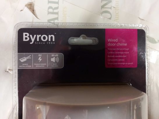 PACKAGED BYRON WIRED DOOR CHIME