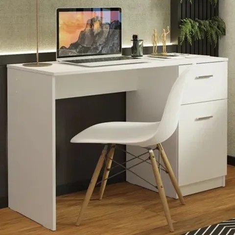 BOXED MADESA COMPUTER DESK WITH 1 DRAWER (1 BOX)
