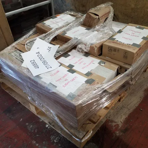 PALLET CONTAINING 23 PACKS EX DISPLAY TILES