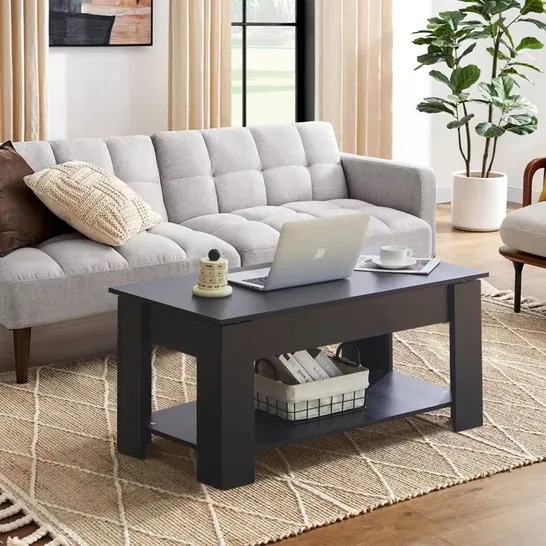 BOXED LORAYN LIFT TOP COFFEE TABLE WITH STORAGE