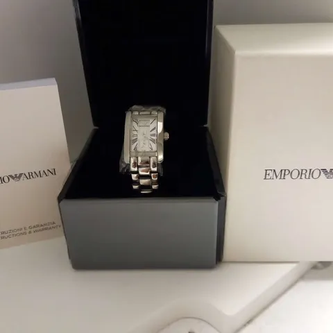 BOXED EMPORIO ARMANI AR0171 WRIST WATCH