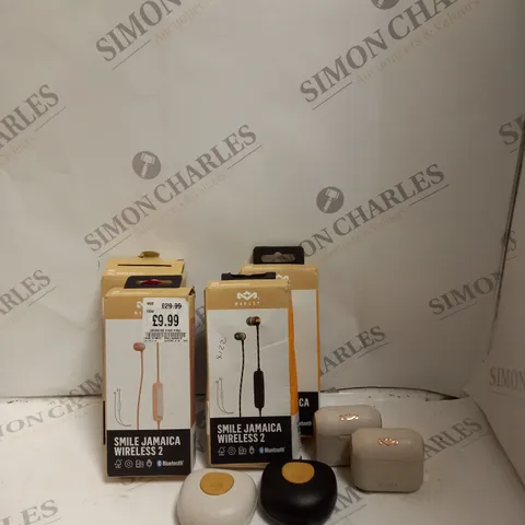 BOB MARLEY EARPHONE AND WIRELESS EARPHONE SET 