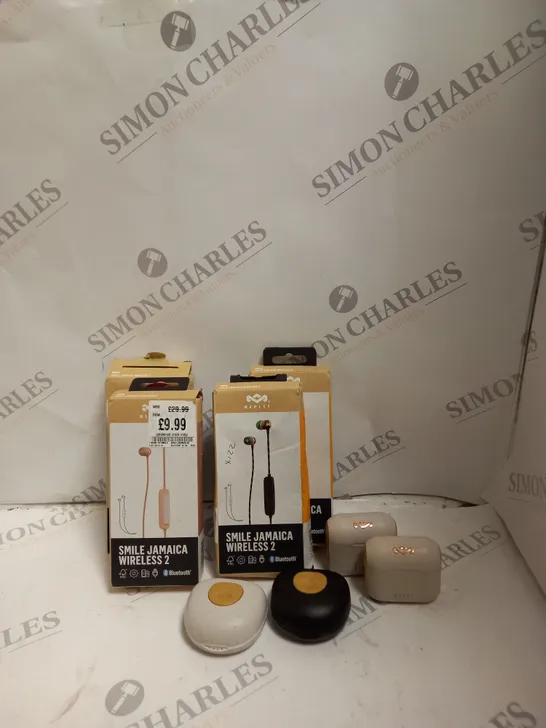 BOB MARLEY EARPHONE AND WIRELESS EARPHONE SET 