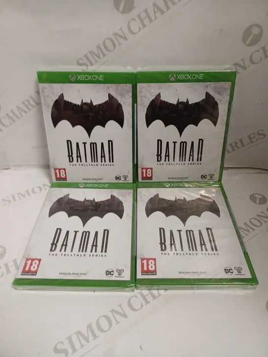 4 X SEALED BATMAN VIDEO GAMES FOR XBOX ONE 