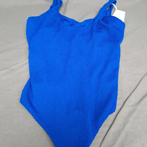 BRAVISSIMO CANCUN SWIMSUIT IN BLUE - UK 38E