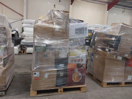 PALLET OF APPROXIMATELY 23 UNPROCESSED RAW RETURN HOUSEHOLD AND ELECTRICAL GOODS TO INCLUDE;