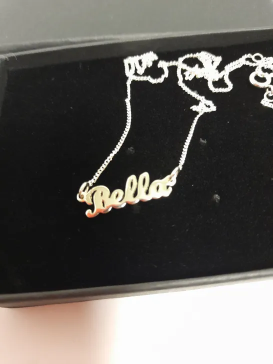 THE LOVE SILVER COLLECTION PERSONALISED SILVER NECKLACE