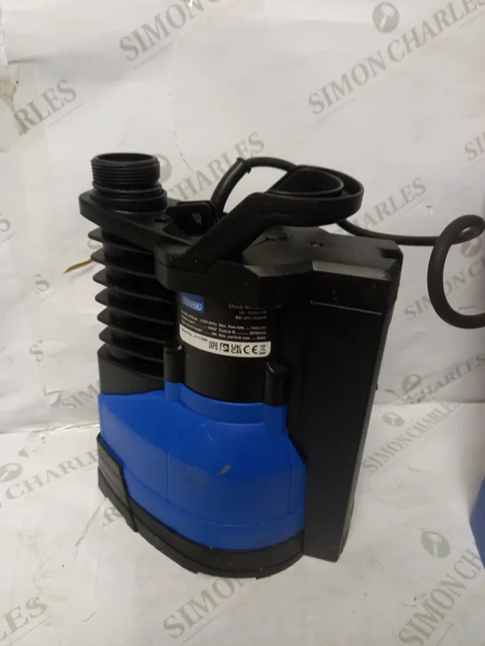 DRAPER 98917 400W SUBMERSIBLE WATER PUMP WITH FLOAT SWITCH SUB