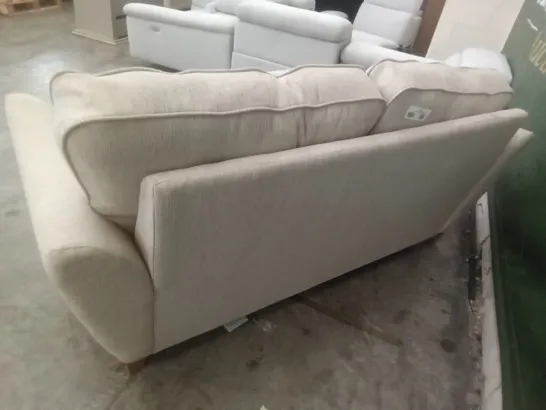 2 SEATER SOFA - CREAM FABRIC