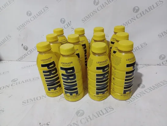 12 X PRIME LEMONADS HYDRATION DRINK