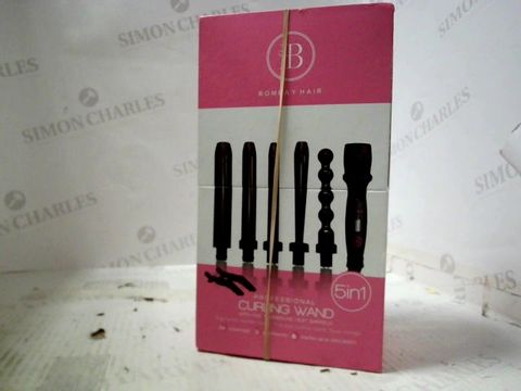 BOMBAY HAIR 5 IN 1 PROFESSIONAL CURLING WAND 
