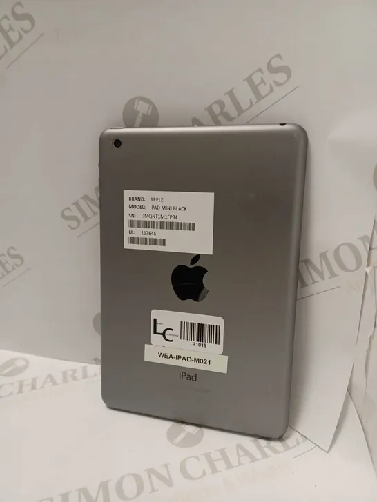 APPLE BLACK MINI IPAD DMQNT1M1FP84