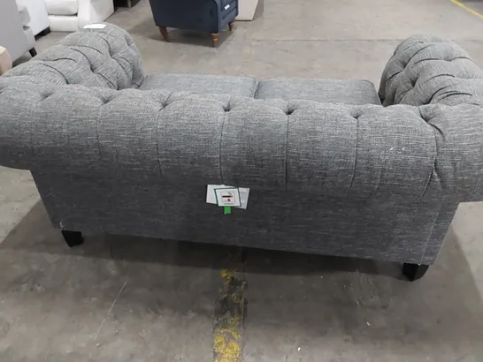 DESIGNER HAMSTEAD SOFA IN CHARCOAL GREY FABRIC