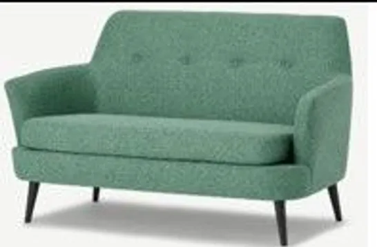 BRAND NEW BOXED MADE.COM VERNE 2 SEATER SOFA, SOFT GREEN FABRIC (1 BOX)