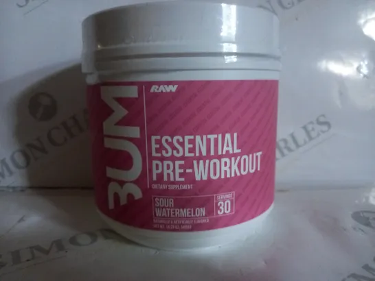 RAW NUTRITION CBUM ESSENTIAL PRE-WORKOUT 405G - SOUR WATERMELON