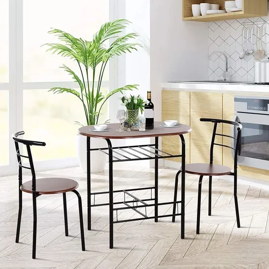 BOXED BODWELL 2-PERSON DINING SET 