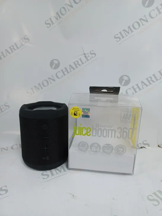 JUICE BOOM 360 PORTABLE BLUETOOTH SPEAKER 