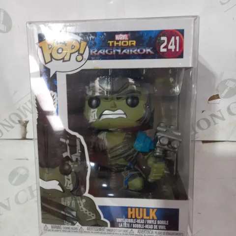 FUNKO POP MARVEL THOR RAGNAROK 214 - HULK VINYL BOBBLE-HEAD