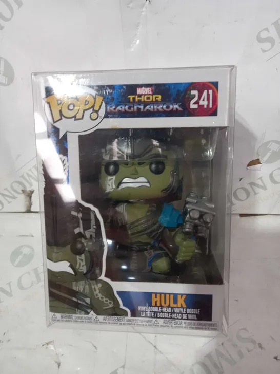 FUNKO POP MARVEL THOR RAGNAROK 214 - HULK VINYL BOBBLE-HEAD