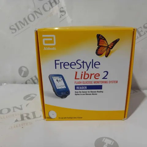 BOXED AND SEALED ABBOTT FREESTYLE LIBRE 2 FLASH GLUCOSE MONITORING SYSTEM