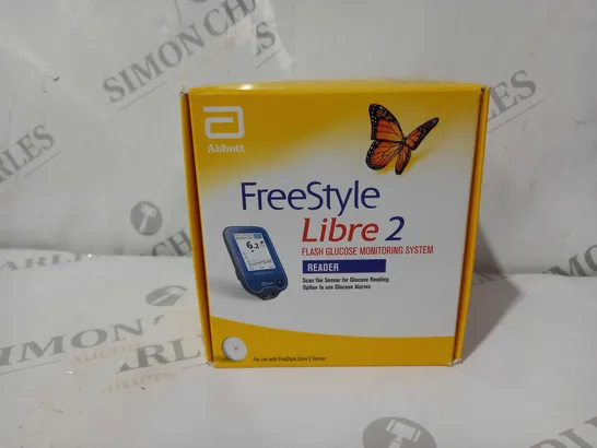 BOXED AND SEALED ABBOTT FREESTYLE LIBRE 2 FLASH GLUCOSE MONITORING SYSTEM