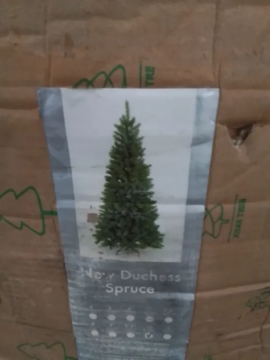 BOXED NEW DUCHESS SPRUCE FAUX CHRISTMAS TREE 310CM 