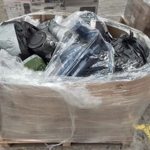 PALLET OF APPROXIMATELY 19 UNPROCESSED RAW RETURN HOUSEHOLD AND ELECTRICAL GOODS TO INCLUDE;