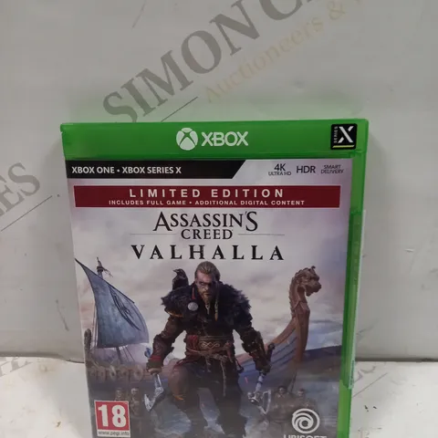 ASSASSINS CREED VALHALLA ON XBOX ONE/ XBOX SERIES X