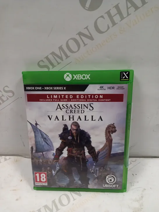 ASSASSINS CREED VALHALLA ON XBOX ONE/ XBOX SERIES X